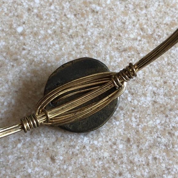 BOURBON and Bowties Sand Dollar Bangle - Picture 10 of 16